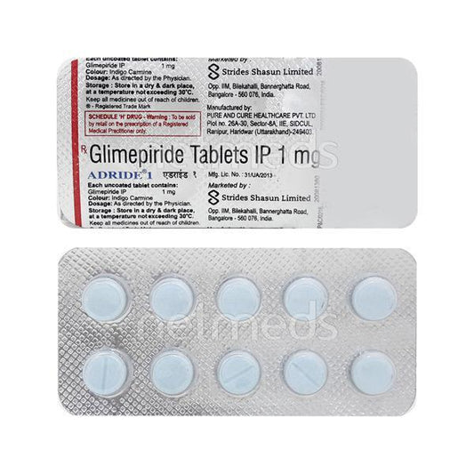 Adride 1mg Tablet 10'S