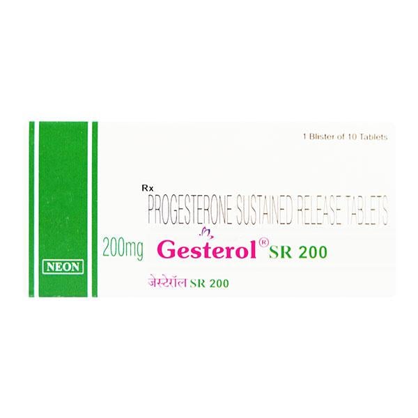 Gesterol SR 200mg Tablet 10'S