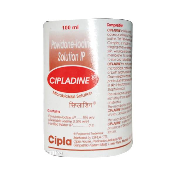 Cipladine 5% Solution 100ml