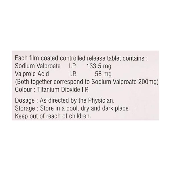 VALMED CR 200mg Tablet 10's