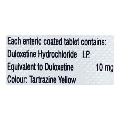 DULOMED 10 Tablet 10's