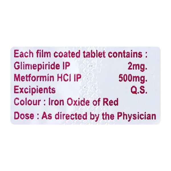 GLISTAL M 2mg Tablet 10's