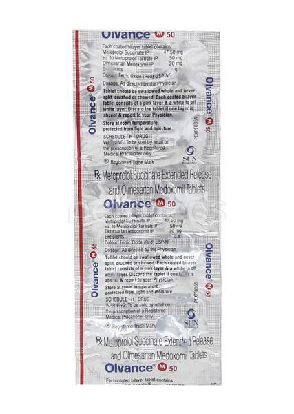Olvance M 50mg Tablet 10'S