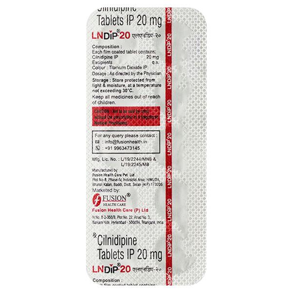 LNDIP 20 Tablet 10's