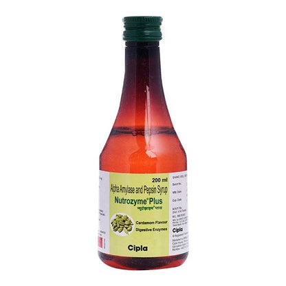 NUTROZYME PLUS CARDAMOM FLAVOUR Syrup 200ml