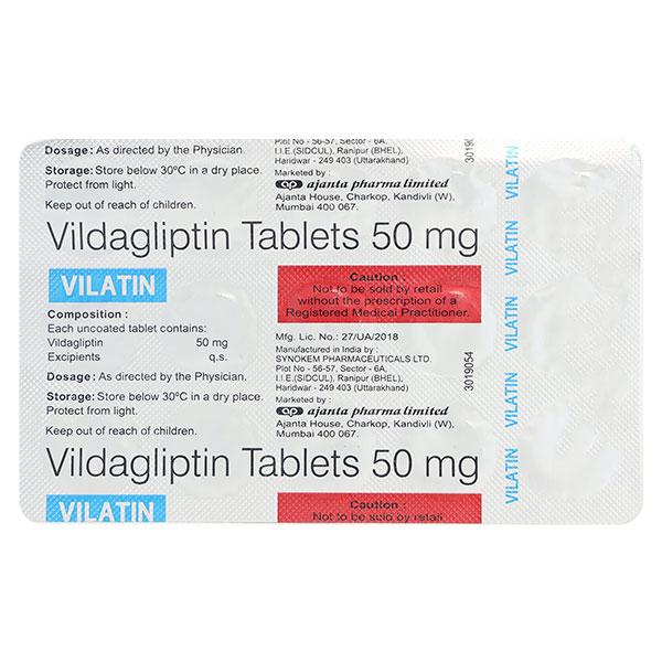 VILATIN 50mg Tablet 15's