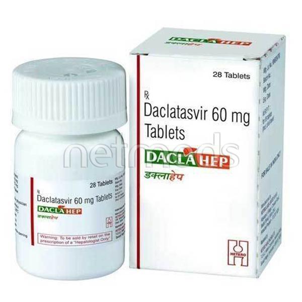 Daclahep 60mg Tablet 28'S