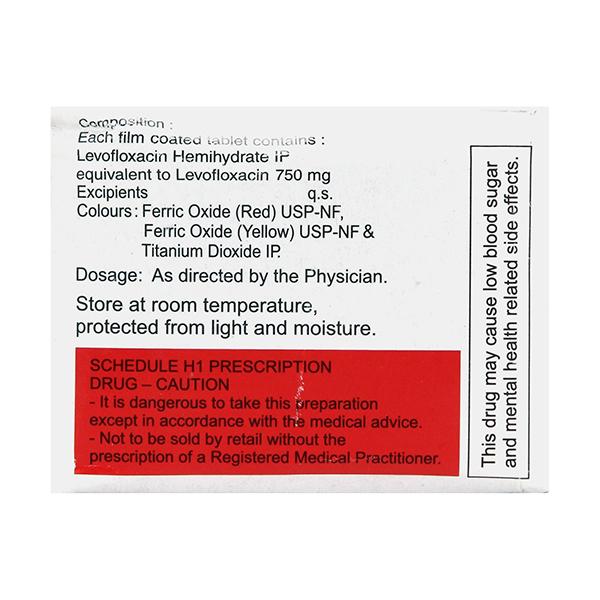 Loxof 750mg Tablet 10'S