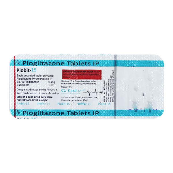 PIOBIT 15 Tablet 10's