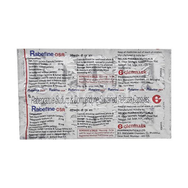 Rabefine DSR Capsule 10'S