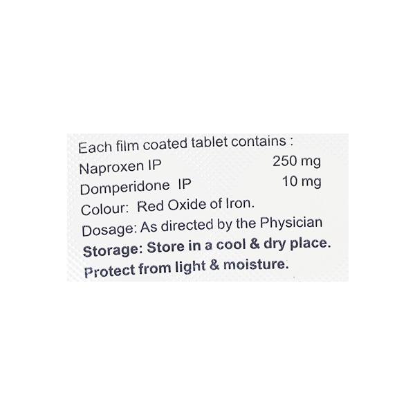 Naprodom 250mg Tablet 10'S