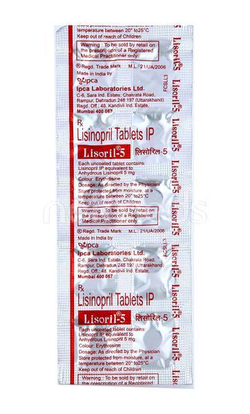 Lisoril 5mg Tablet 10'S