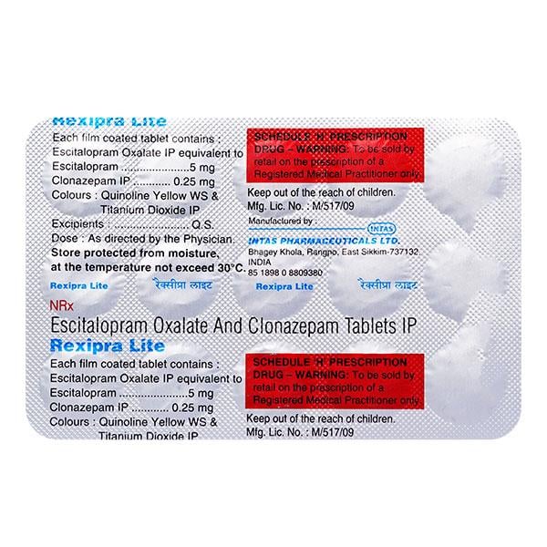 REXIPRA LITE Tablet 15's