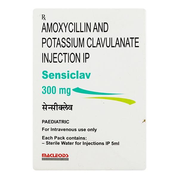 Sensiclav 300mg Injection 1's