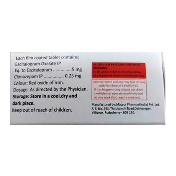 CYRATOR LS Tablet 10's