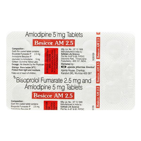 BESICOR 2.5 Tablet 15's