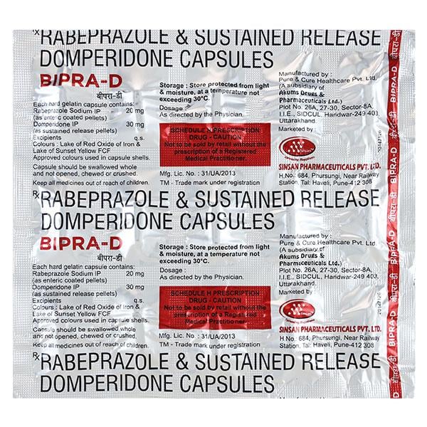 Bipra D Capsule 10'S