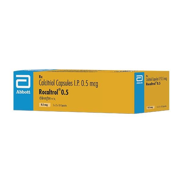 ROCALTROL 0.5 Capsule 10's