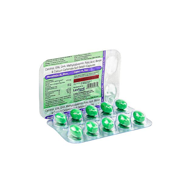Recalmin D3 Max Capsule 10'S