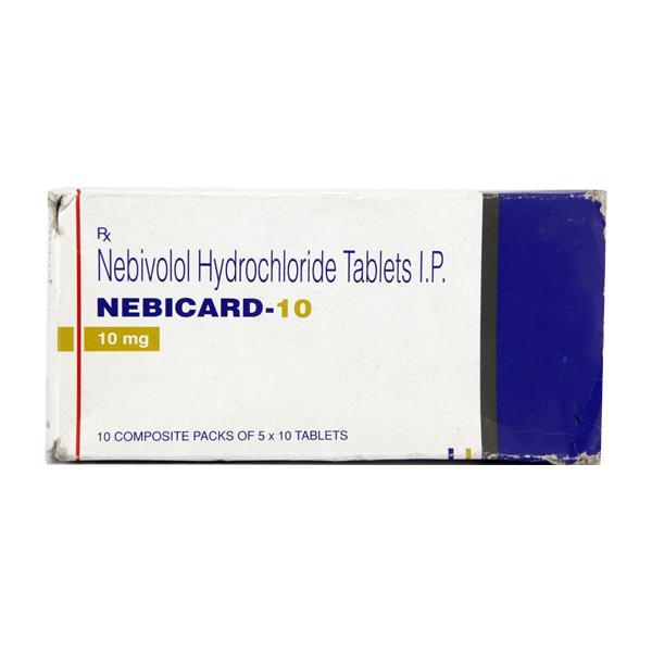 Nebicard 10mg Tablet 10'S