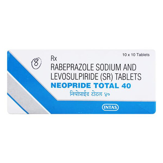 Neopride Total 40mg Tablet 10'S