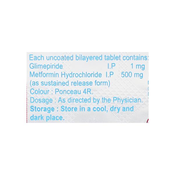 HILMET GM 1mg Tablet 10's