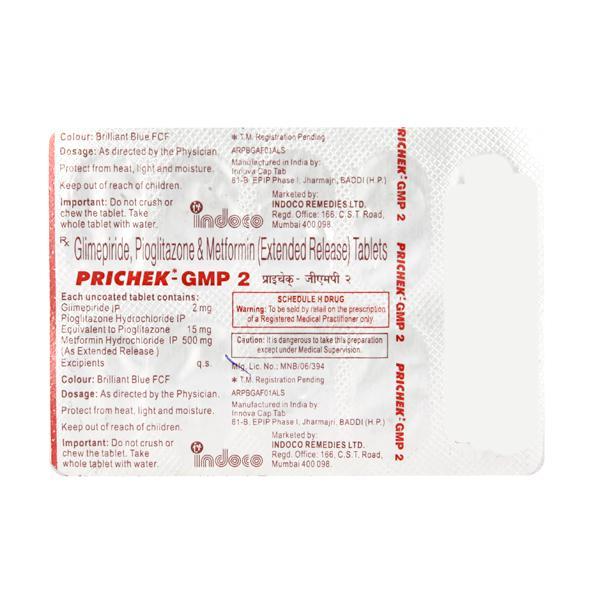 Prichek Gmp 2mg Tablet 10'S