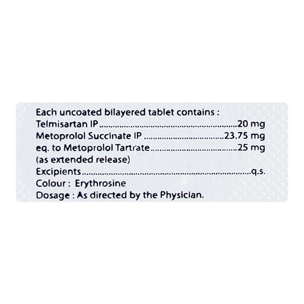 TELMIZEST M 25 Tablet 10's