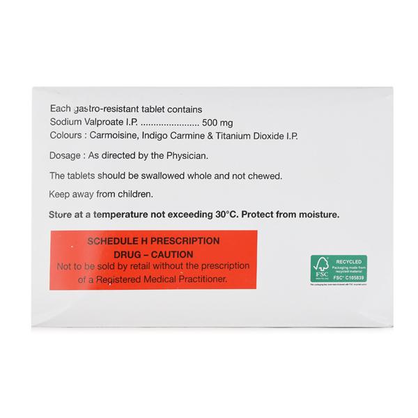 EPILEX 500mg Tablet 15's