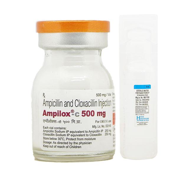 Ampilox C 500mg Injection 1's