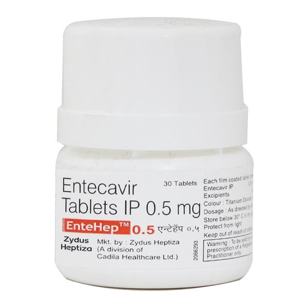 Entehep 0.5mg Tablet 30'S