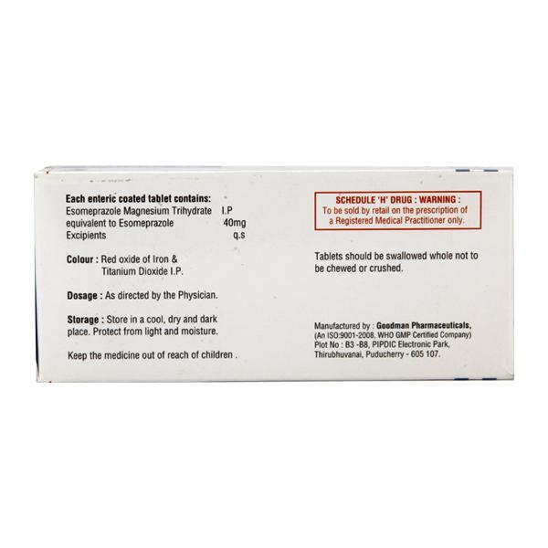 Espanz 40mg Tablet 10'S