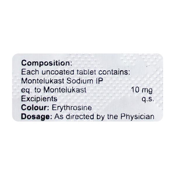 Montegress 10mg Tablet 10'S