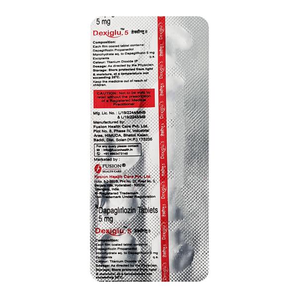 DEXIGLU 5 Tablet 10's