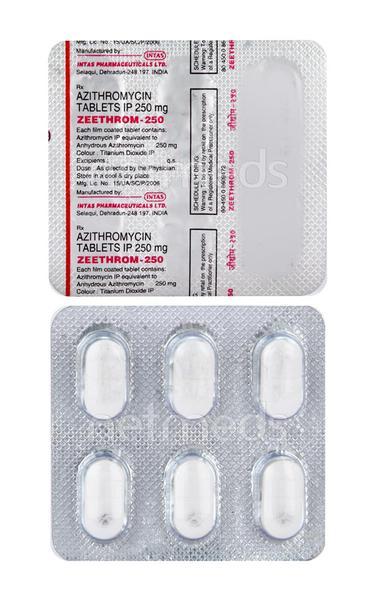 Zeethrom 250mg Tablet 6'S