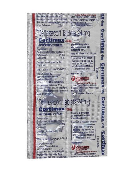 Cortimax 24mg Tablet 6'S