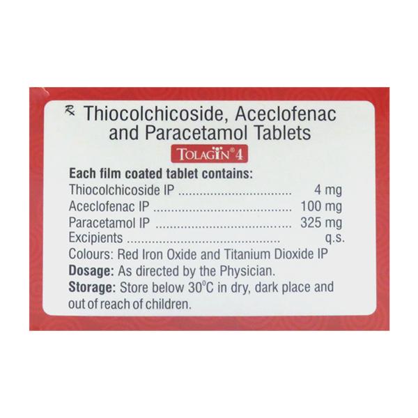 Tolagin 4mg Tablet 10'S