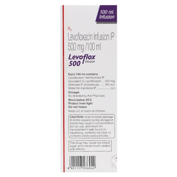 Levoflox 500 Infusion 100ml