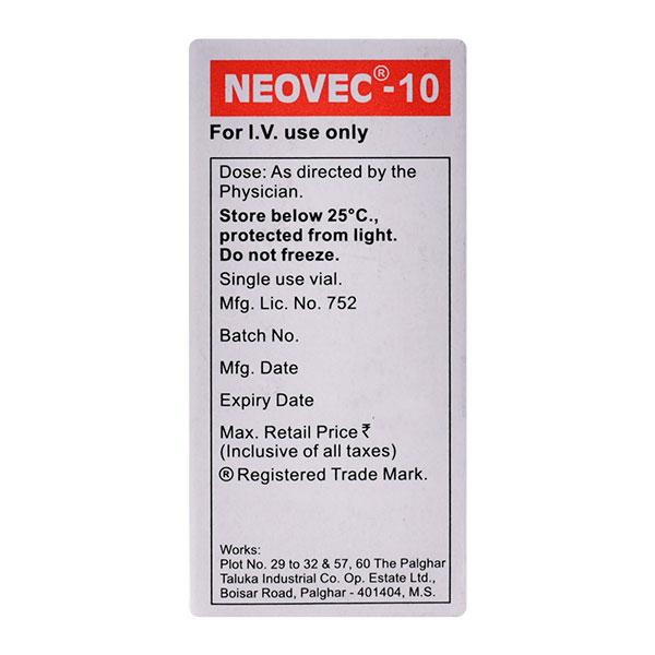 Neovec 10mg Injection 1's