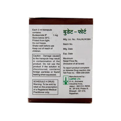 Budate Forte Transpule 2ml