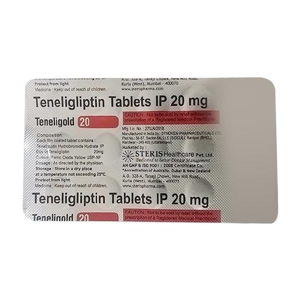 TENELIGOLD 20 Tablet 15's