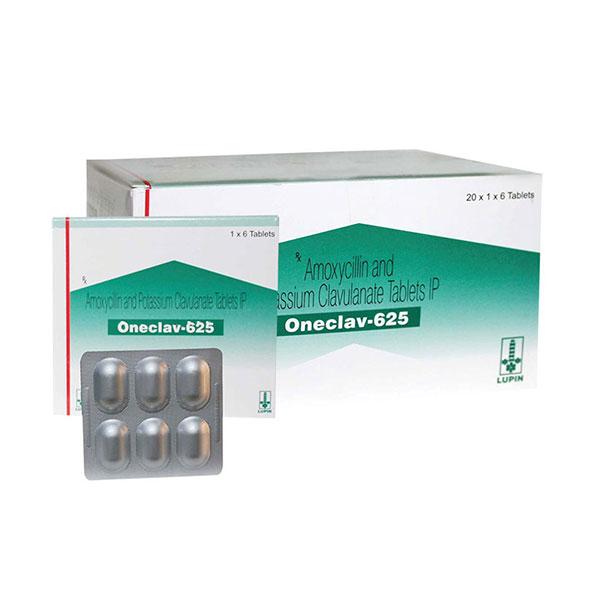 ONECLAV 625 Tablet 6's