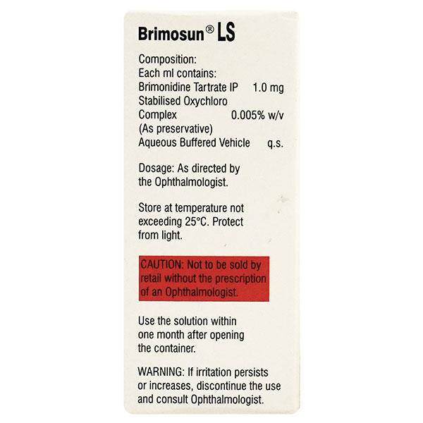 Brimosun LS 0.10% Eye Drops 5ml