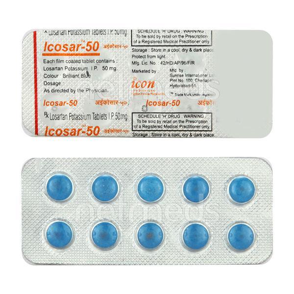 Icosar 50mg Tablet 10'S