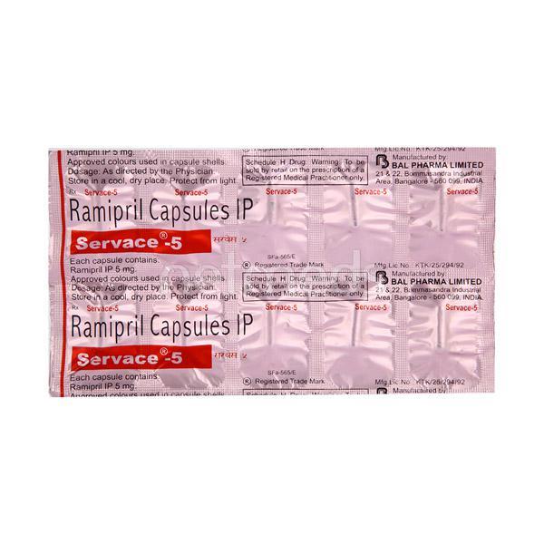 Servace 5mg Capsule 10'S