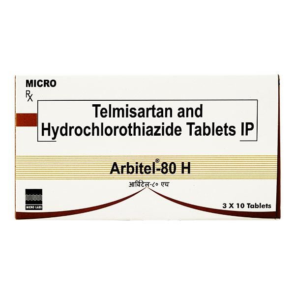 Arbitel H 80mg Tablet 10'S