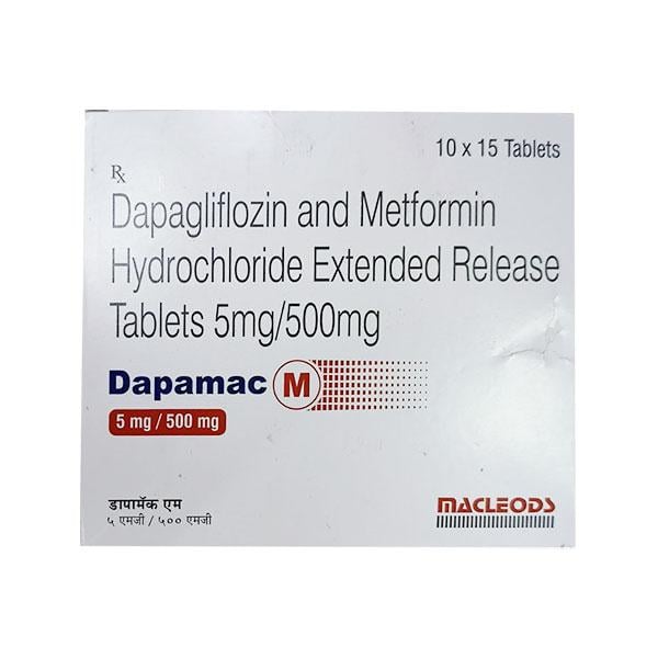 DAPAMAC M 5/500mg Tablet 15's