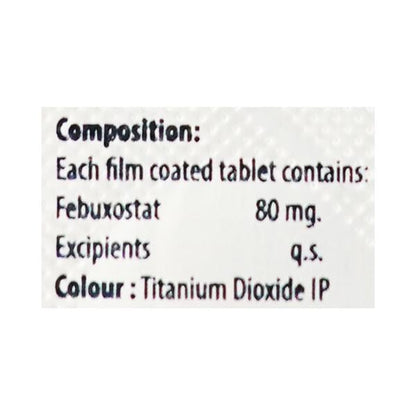 TRUFEBUX 80 Tablet 10's