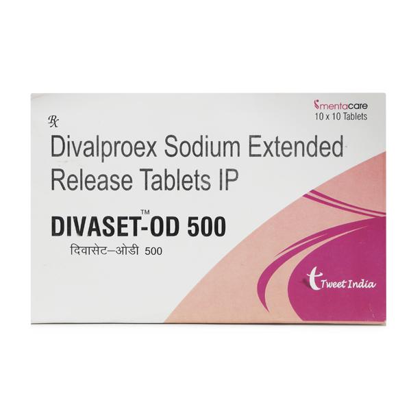 DIVASET OD 500mg Tablet 10's