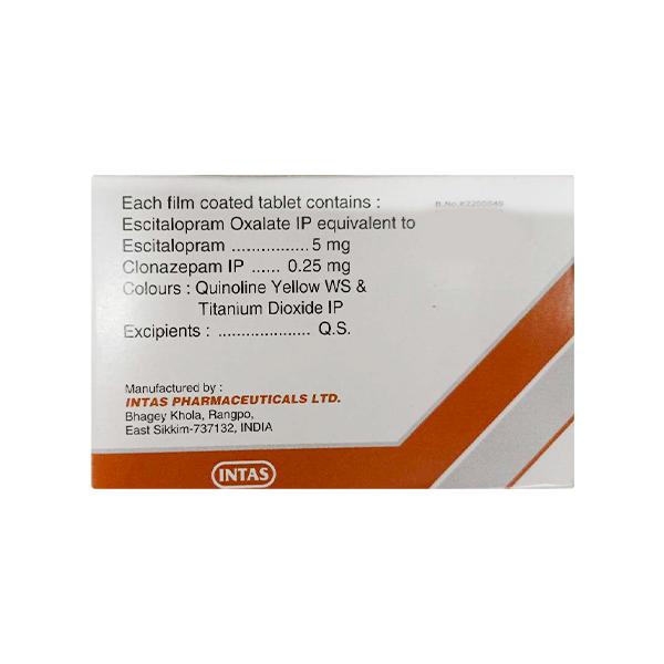 Depran L 5/0.25mg Tablet 15'S
